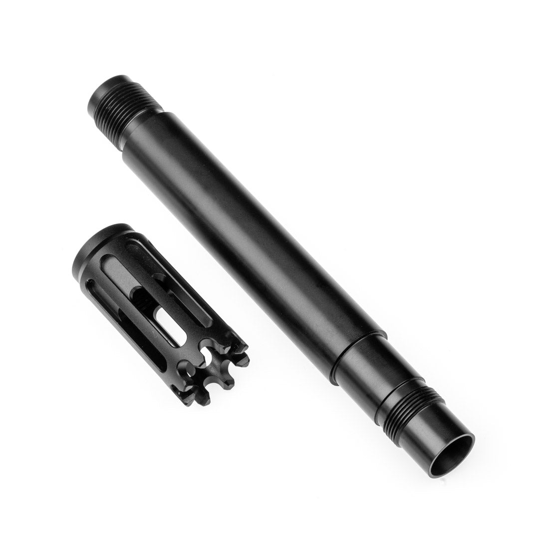 KOMBI | STEEL or ALU TUNING BARREL | 190MM + MUZZLE BRAKE | 22x1,5mm | Milsig Valken M17 CQC A2 | CQMF G3 | DIAMETER.683