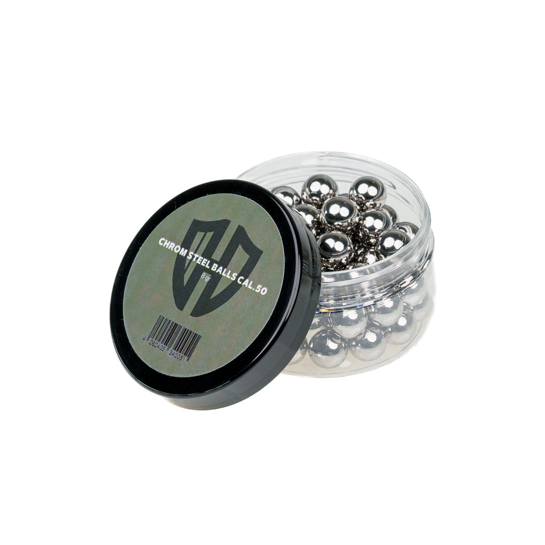 Chromstahlkugeln Cal.50 | Glasbrecherkugeln | 8gr | HDR50 | HDP50