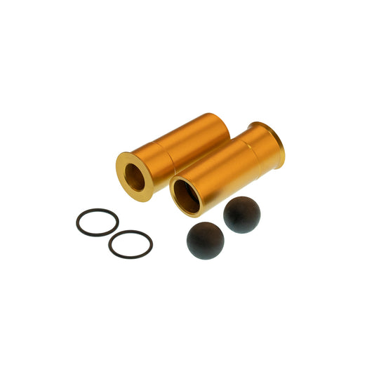2x Shotshell.50 | Cal. 68 to Cal.50 | for HDS68 | ALU Gold eloxiert