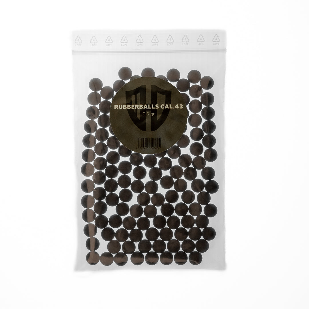 100 x Rubberballs Cal 0,43 | PPQ M2 | T4E TPM1 | extra Hart | Homedefence-24