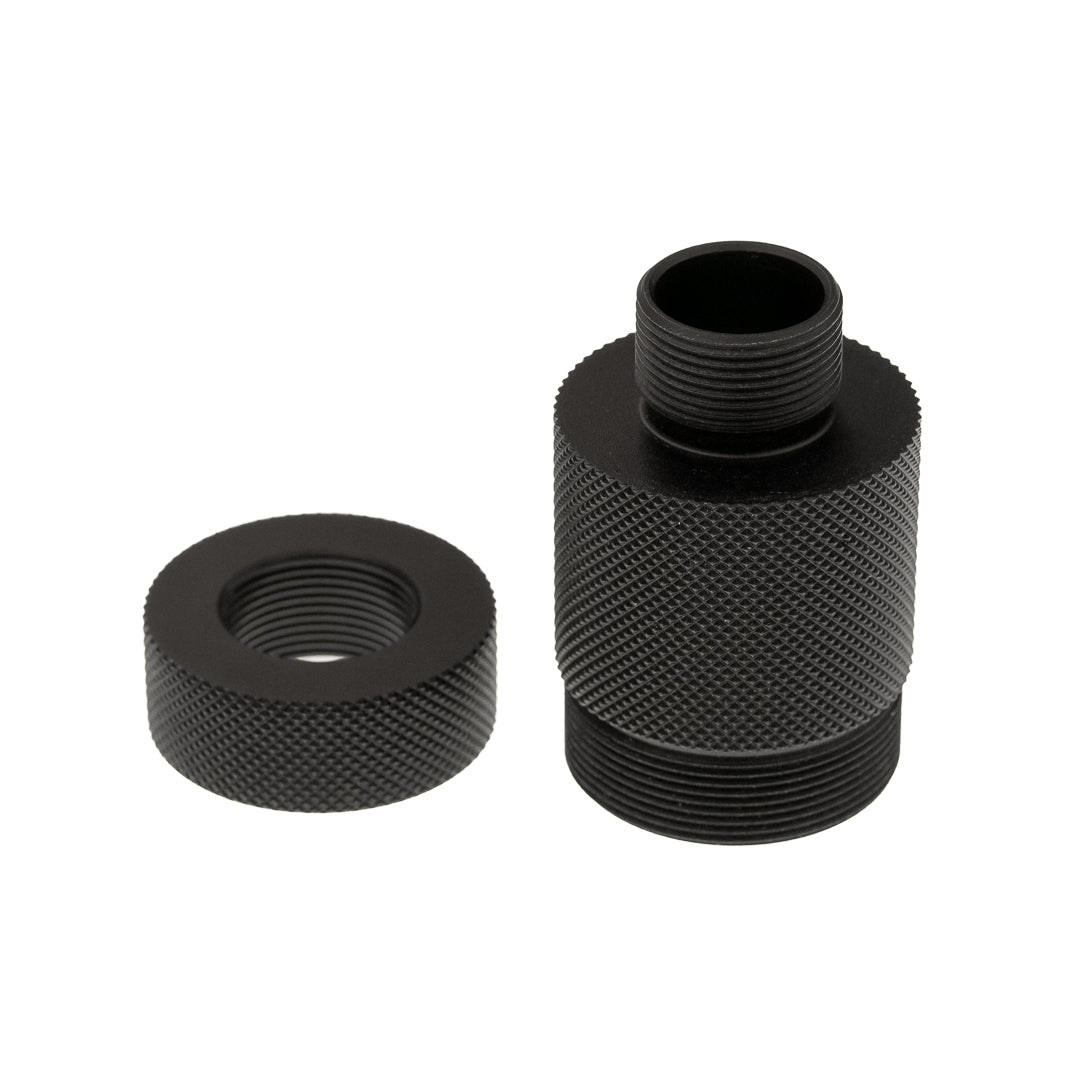 AEA Schalldämpfer Adapter | HP MAX & HP MAX 2 | Challenger BULLPUP .357/.45/.50 | SCHWARZ