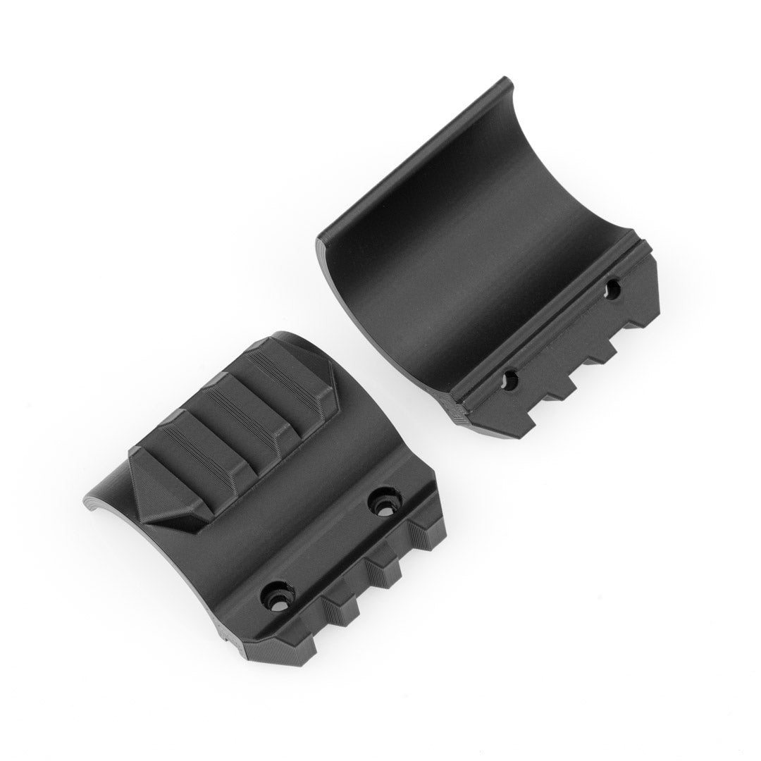 Bottle Clamp Huben GK1 Mini Pro – 3× Picatinny 21 mm | Spezialanfertigung | 3D-Druck