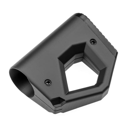 Schulterstütze | 0,16 (9ci) L Flasche | BUTTSTOCK | BLACK | stylish design