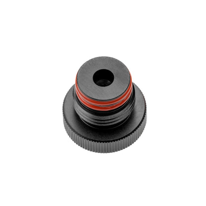SMALL CO² CAP | FSC / FSC XP / Pistelle X-68 / IntruBuster.68 / Beeman BP50 kompatibel | Aluminium | Schwarz eloxiert