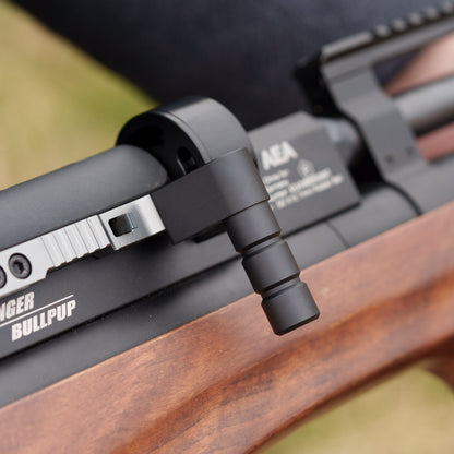 Deluxe Repitier Lever | XXL | Repitierhebel | AEA Challenger Bullpup Cal.50 | CNC ALU | schwarz eloxiert
