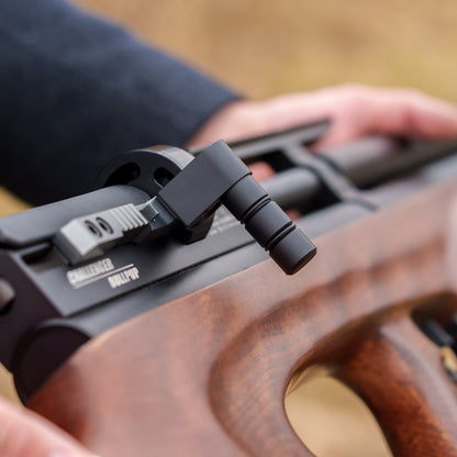 Deluxe Repitier Lever | XXL | Repitierhebel | AEA Challenger Bullpup Cal.50 | CNC ALU | schwarz eloxiert