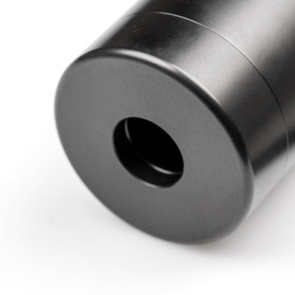 SCHALLDÄMPFER | SILENCER Thread 20x1 | CNC | SCHWARZ | L 20cm | HDR68