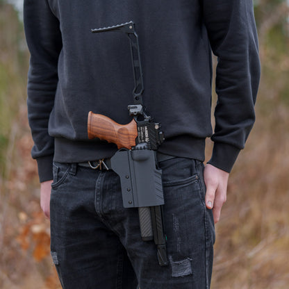 HOLSTER for HUBEN GK1 | Air Pistol Holster | + zwei Gürtelclips