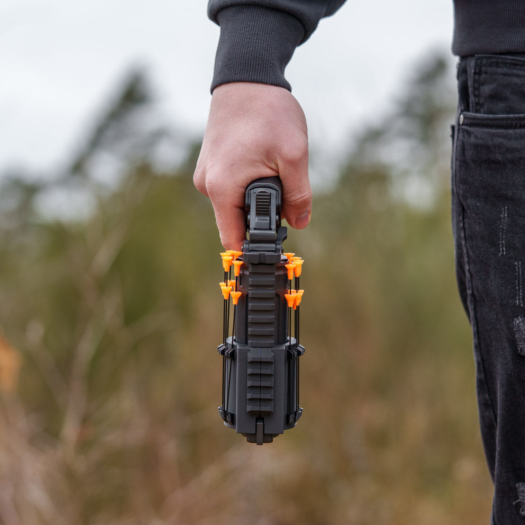 Needle Holder for Six-Needler / DARTIE | inkl. Picatinny + Weaver Rail