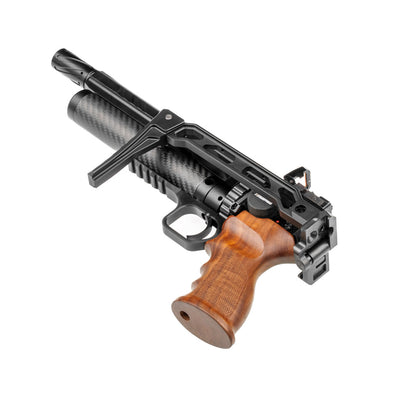 Schulterstütze Huben GK1 | ALU schwarz eloxiert | klappbar | für weitere Picatinnys