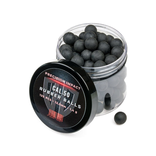 125x RUBBER BALLS CAL.50 | PRÄZISION IMPACT | HDR50 TR50 | HDP50 TP50 | TRX50 | Vesta PDW.50 | 1g