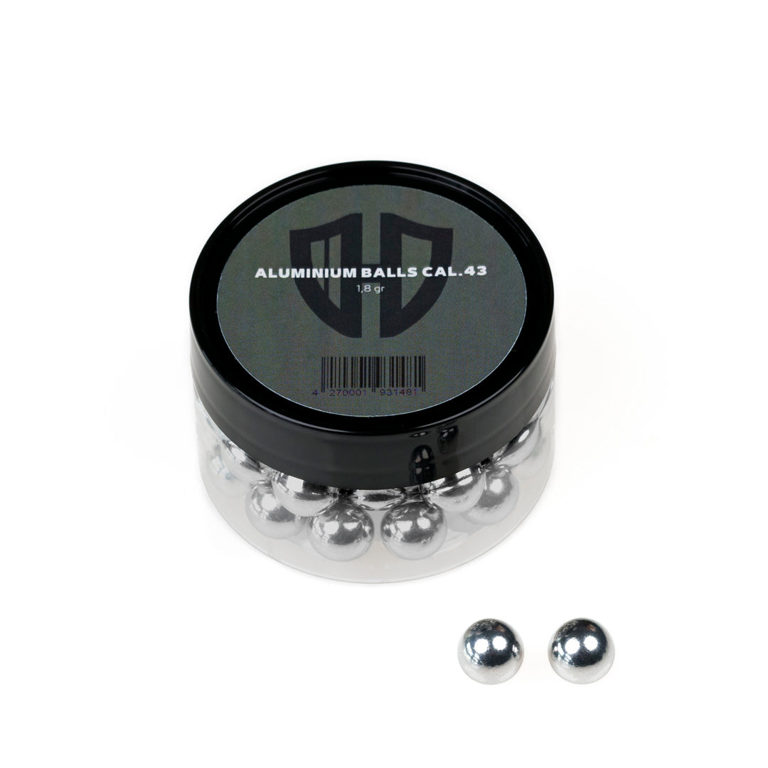 Chrome steel balls | Glass breaker balls | G28 Ca 4gr | Cal 0.43