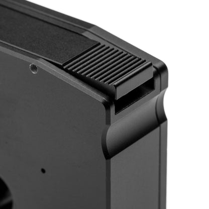 RECHTECKIGES MAGAZIN AEA HP MAX 1 und 2 | links | CNC - ALUMINIUM | 9mm | 8 Schuss