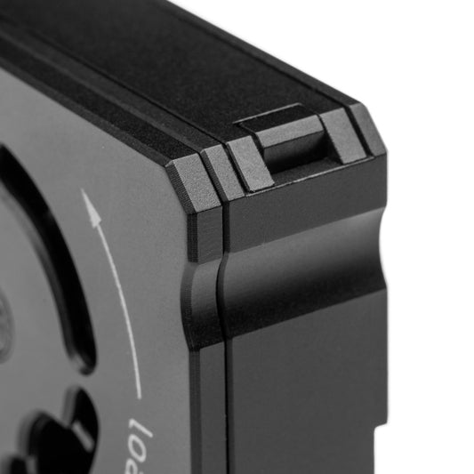 RECHTECKIGES MAGAZIN AEA HP MAX 1 und 2 | links | CNC - ALUMINIUM | 9mm | 8 Schuss