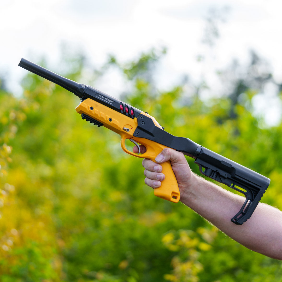BUTTSTOCK Adapter for AEA Alarmo | Harpoon | Ashinger | Option mit Schulterstütze