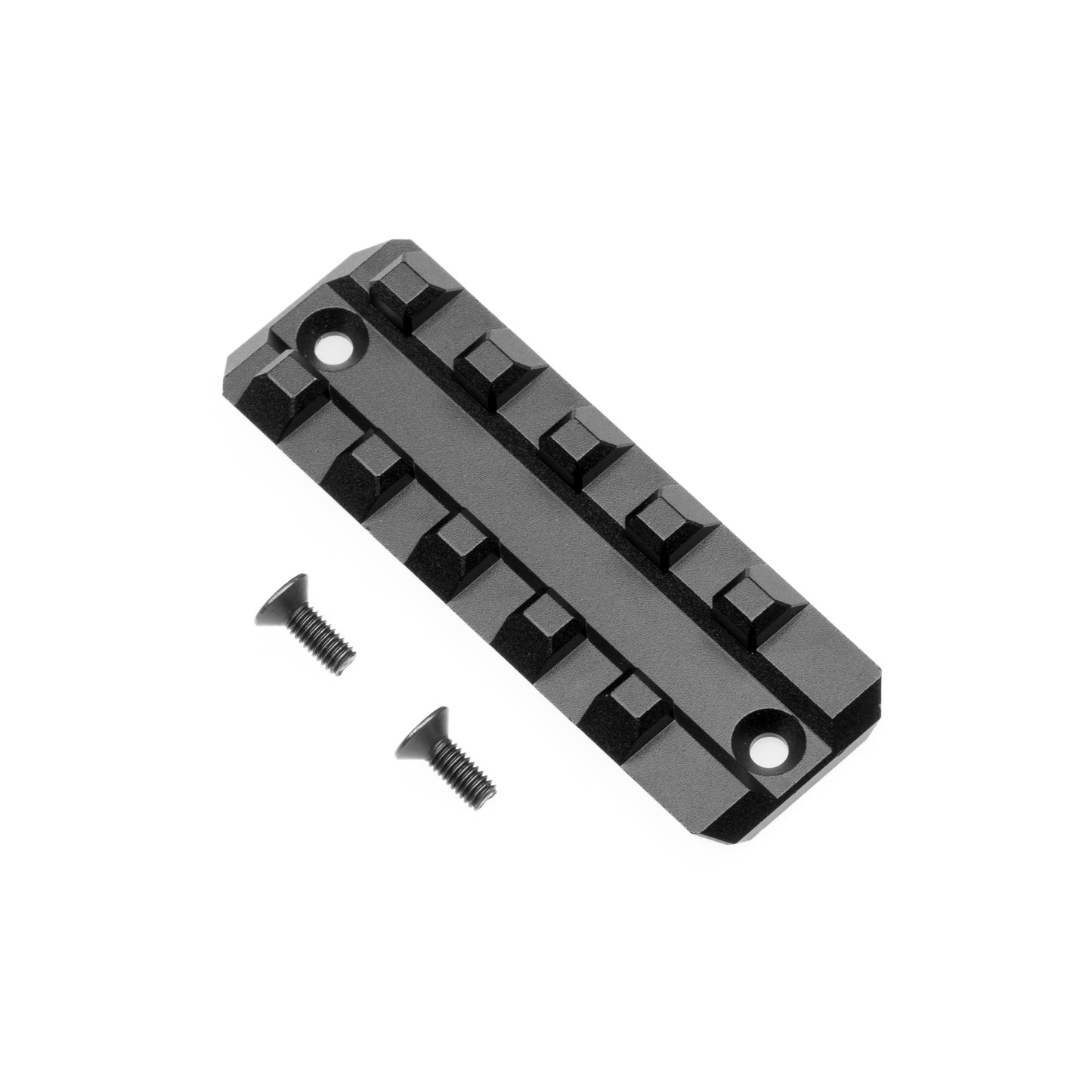 Picatinny Schiene - kurz Version | CNC ALU | schwarz eloxiert | Huben GK1