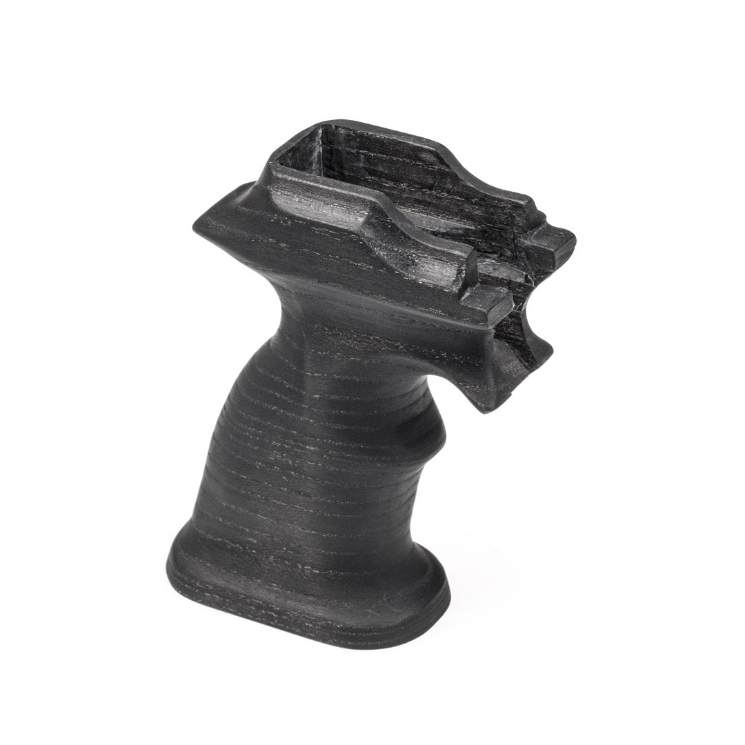 Handgriff für Huben GK1 | Hochwertiges Holz Esche | handmade | Schwarz