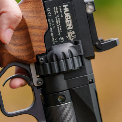 DELUXE Loading Gate | Huben GK1 | Cal.22 | CNC-Aluminium | schwarz eloxiert