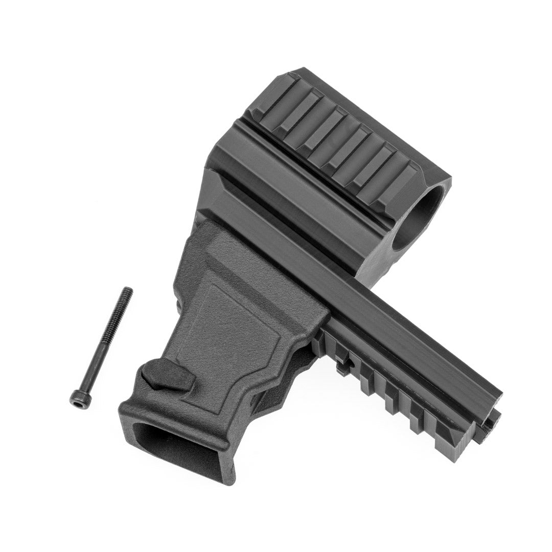 MAG - HOLDER +  Barrel Cover incl. 3x Picatinnys | kompatibel: Pistelle X-68 | angepasst auf unseren Tuninglauf