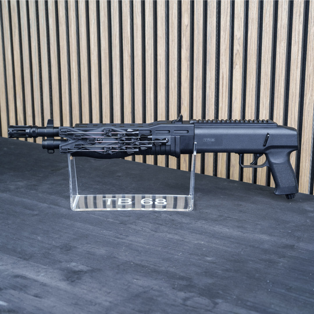 PLEXIGLAS® Tischständer für HDB68 | TB68 | stilvolles Design mit gelasertem Homedefence-Logo