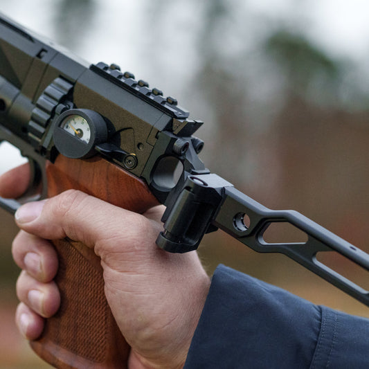 Buttstock Adapter | Optional für Karabiner Version | CNC ALU | schwarz eloxiert | Huben GK1