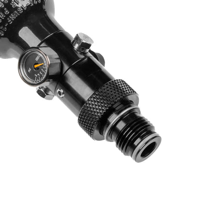 0,16 (9ci) LITER Flasche inkl. 850 or 1100 PSI On/Off Slide Valve Air Tank Regulator | 5/8 Gewinde |3000 PSI | Umarex T4E | FSC | FSC XP | Valken | Pistelle X-68