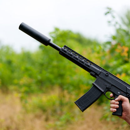 SCHALLDÄMPFER | SILENCER Thread 22x1,5 | CNC | SCHWARZ | L 20cm | HDX68 | TC68 |TB68 | Auswahloption