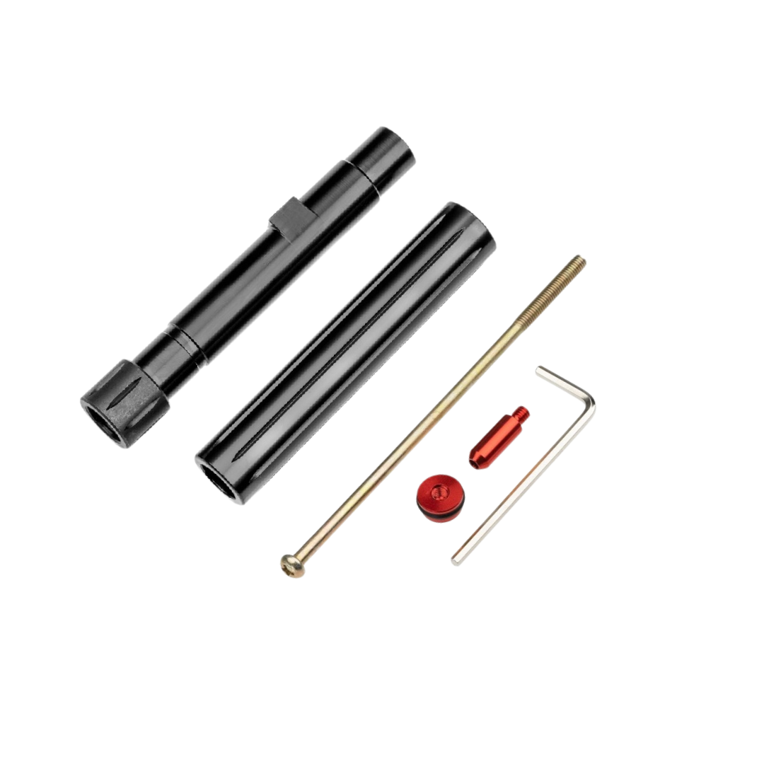 KOMBI | Tuninglauf | Tuning Barrel HDP50 + Powerkit.50 for HDP50 | ROT ELOXIERT | T4E Exportventil | HDP.50 + GEN.2| 25j+