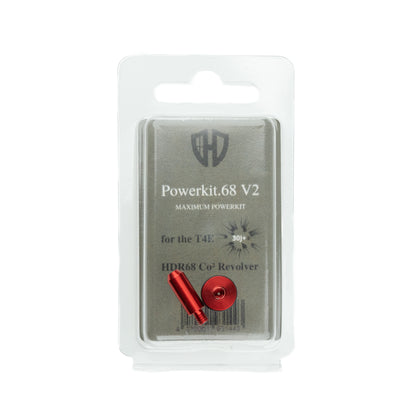 NEW ! ! Powerkit.68 for HDR68 | ROT eloxiert | Exportventil | ALU | 30J+