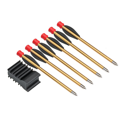 BUNDLE | ARROW HOLDER  | Pfeilhalter + 6 Arrows | ROT oder Schwarz | T4E HDP50