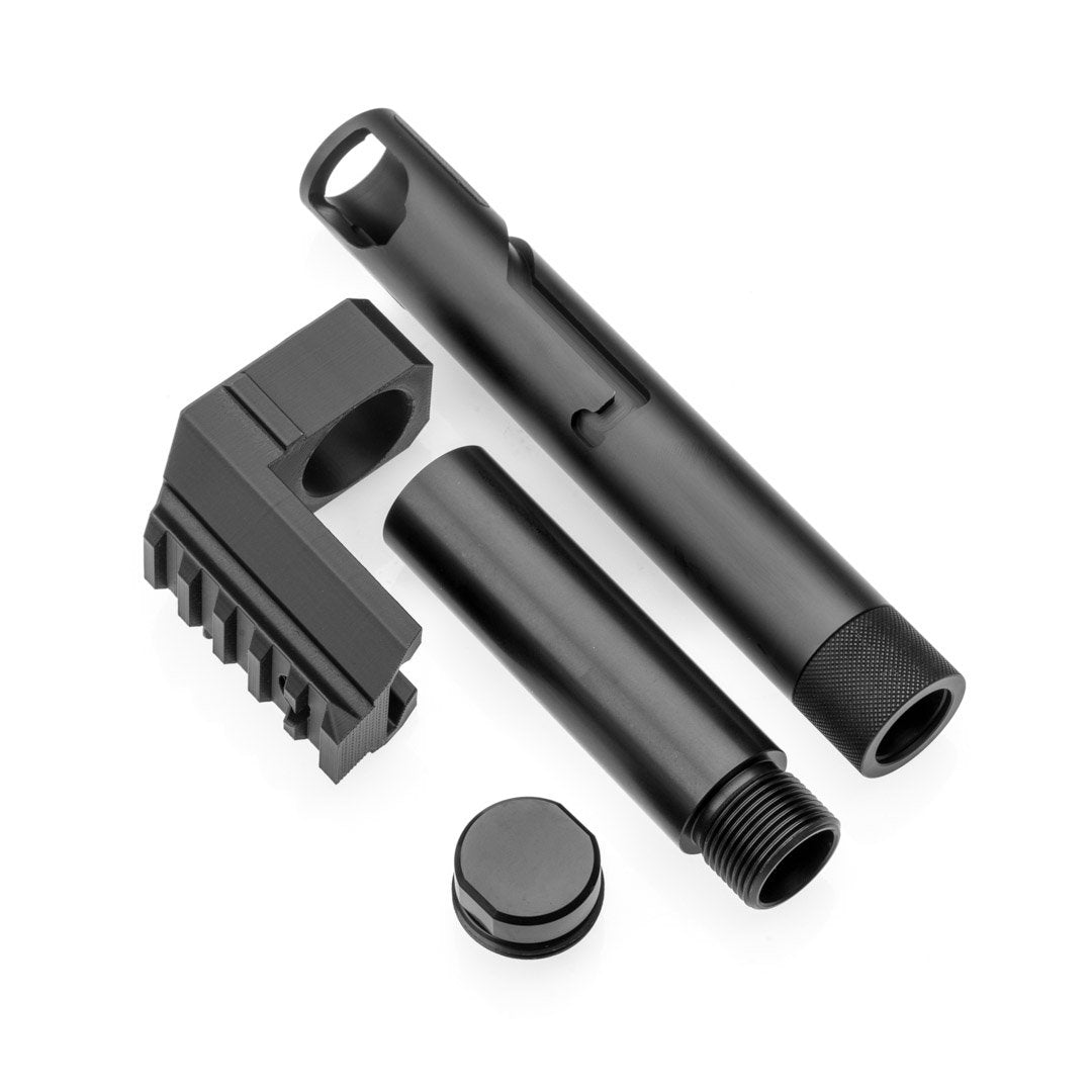 BUNDLE - STEEL TUNING BARREL + Sniper Extension + Short Cover + Expansion Cap 50% | Co² KIT | FSC XP | 60J+