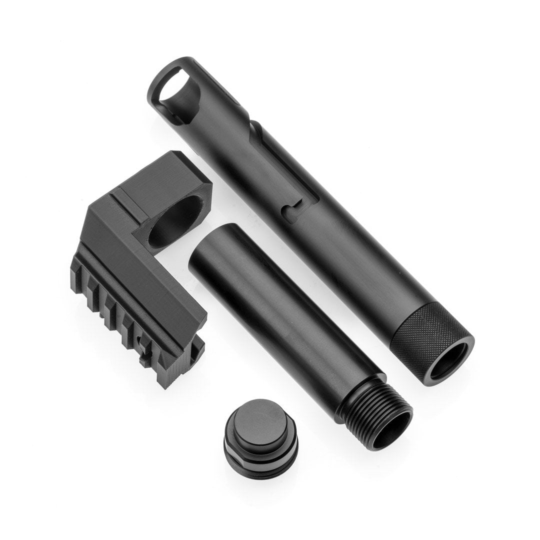 BUNDLE - STEEL TUNING BARREL + Sniper Extension + Short Cover + Expansion Cap 70% | Co² KIT | FSC XP| 60J+