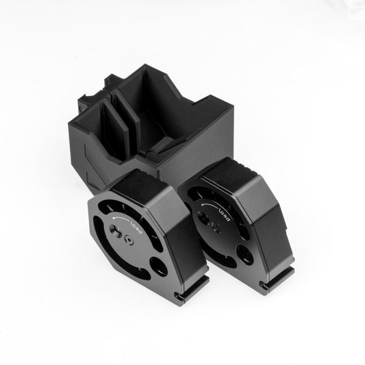 Bundle – MAG HOLDER | DOUBLE + Magazin AEA MEGALODON | CNC - ALUMINIUM | Cal.50 | 10 Schuss