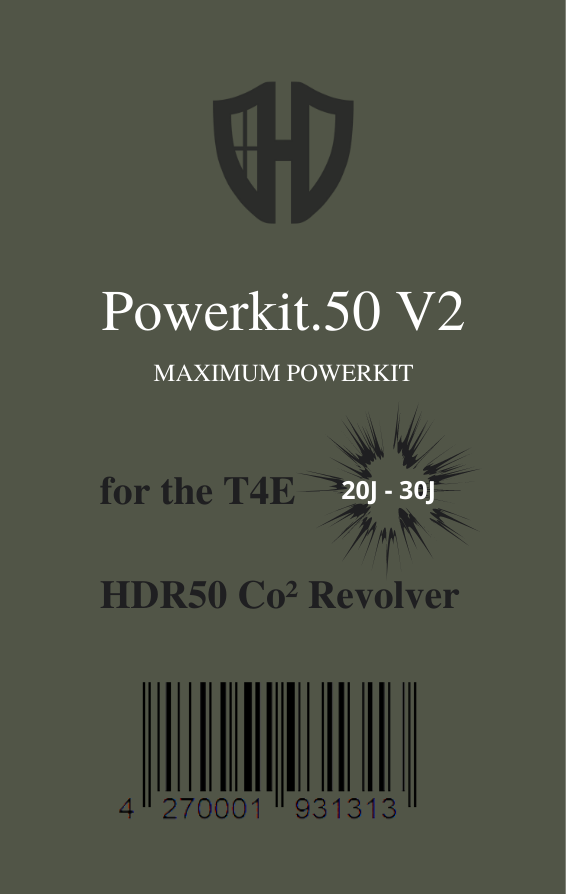 TR 50 X-TENDER T4E Extention pour pistolet HDR50 HDR50 laser et TR50 TR 50 X-TENDER T4E Extention pour pistolet HDR50 HDR50 laser et TR50