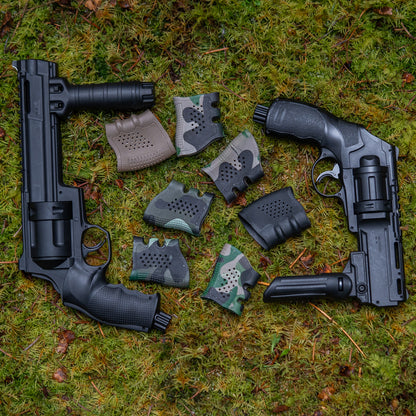 HAND GRIP | Anti-Rutsch-Hochfestigkeit-Stretchy | Front Griff | verschiedene Styles | T4E Markierer | Paintball | RAM | Airsoft