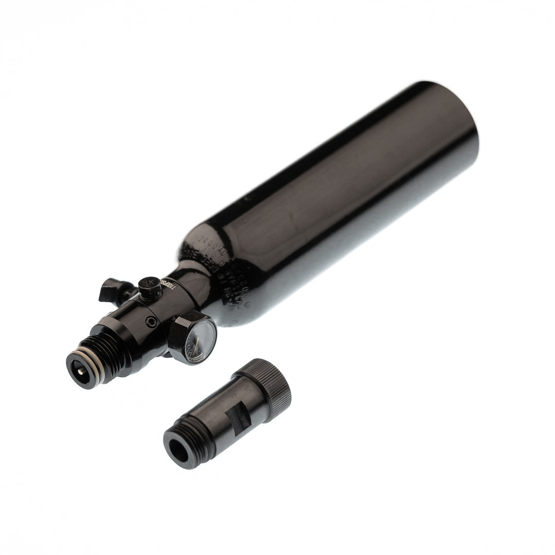 KOMBI | 0,2 LITER HPA Flasche 1100 PSI + Remote Line Adapter | HDR50 ...