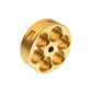 Accordatura tamburo HDR50 | alluminio | POTENZA MASSIMA | nero | oro | cal.0.50