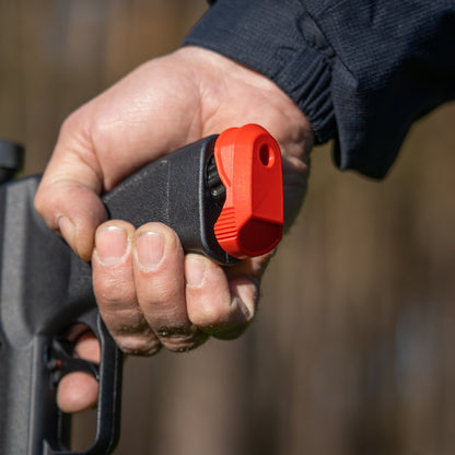 PUNCH BUTTON | HDB68 | ROT | in zwei Größen | Universal | Cal.68